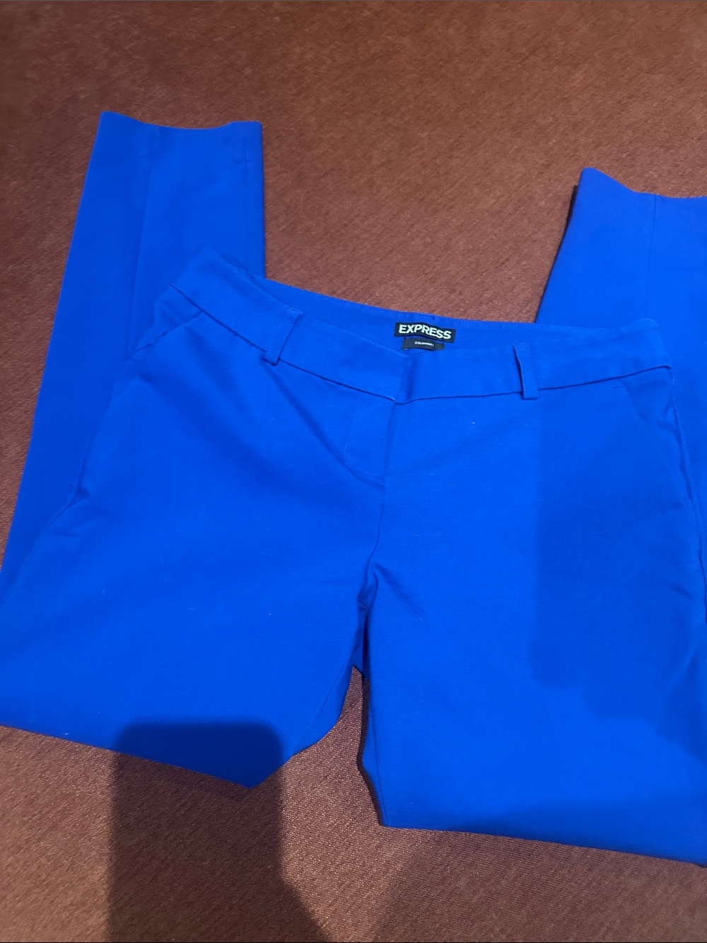 Express Columnist Women’s Royal Blue Skinny Dress Pants